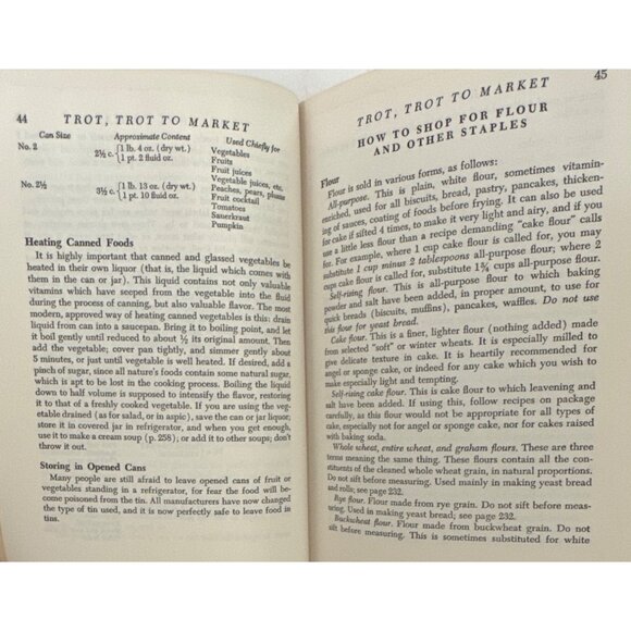 Vtg 1954 The Easy Way To Good Cooking Gwen French HC Cookbook Recipes First Ed - Picture 10 of 16